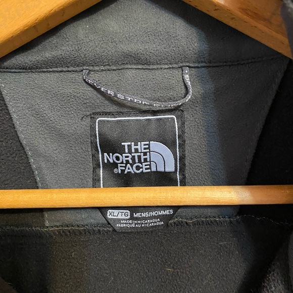 The North Face Apex Bionic Jacket XL‎ Full Zip Soft Shell Gray Black Two Tone - Picture 4 of 4